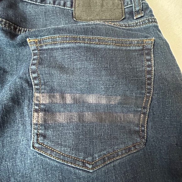 Five Four Mens Size 34 "Huron RLX" Straight Denim Jeans Pants Racing Stripes - Picture 7 of 13